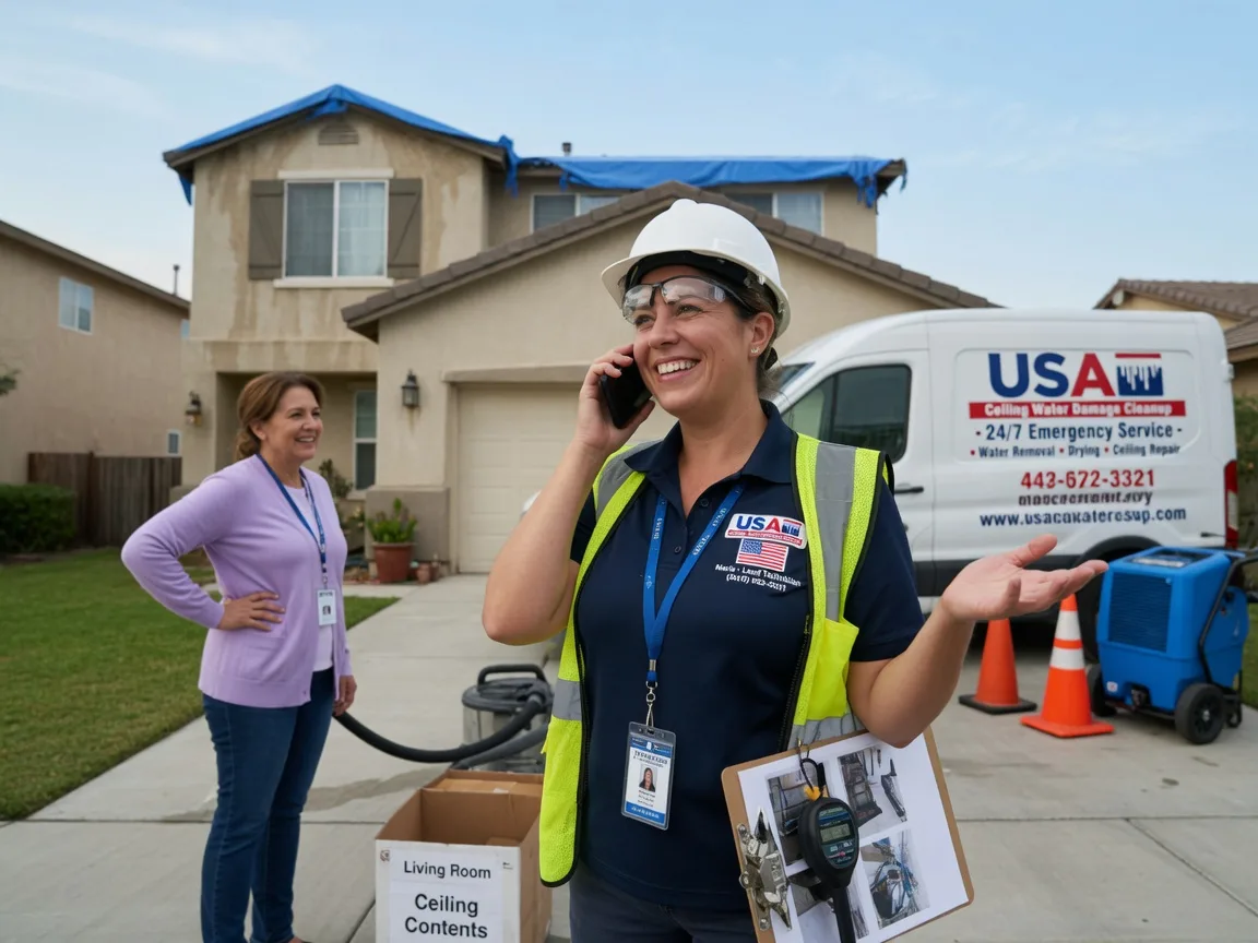 Ceiling Water Damage Restoration Spout Spring, VA FAQs